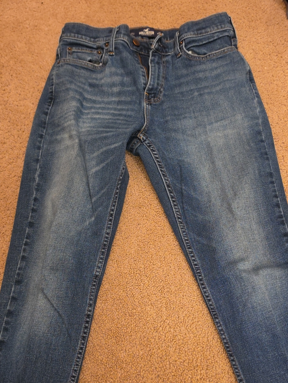 Hollister Mens Blue Denim Jeans 31x36